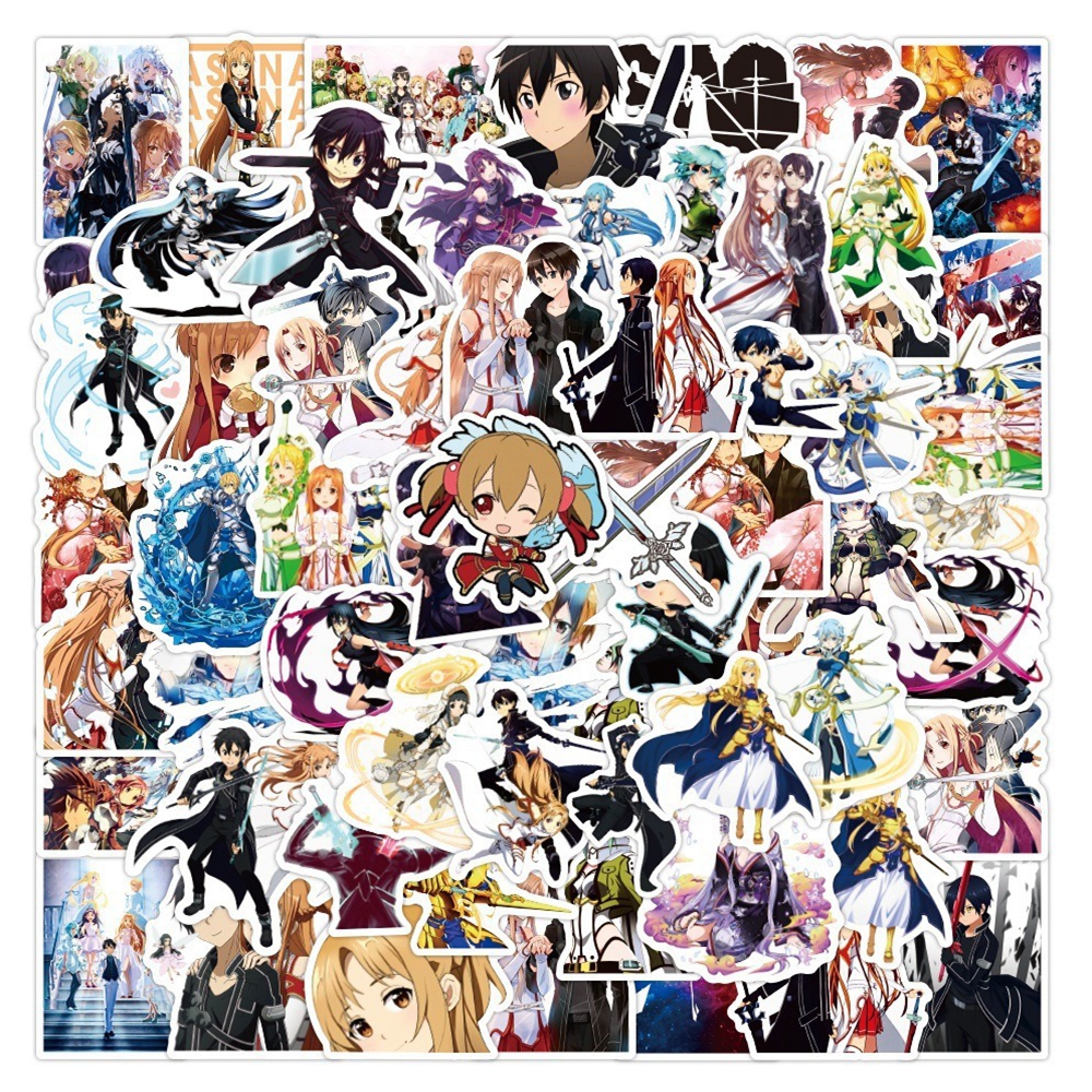 Art Craft Online - 1 Pack Anime Sticker Sword Art
