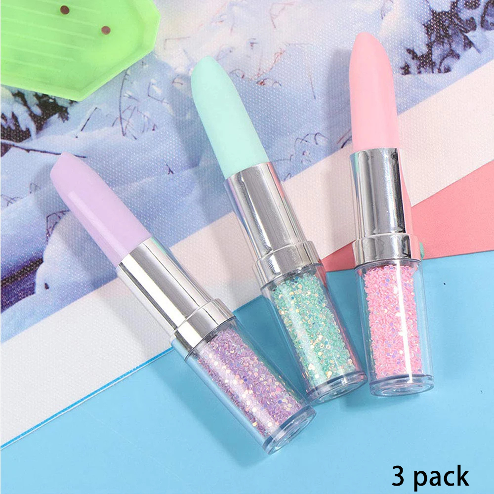Art Craft Tools - Lipstick Shape Diamond Painting Pen 5D