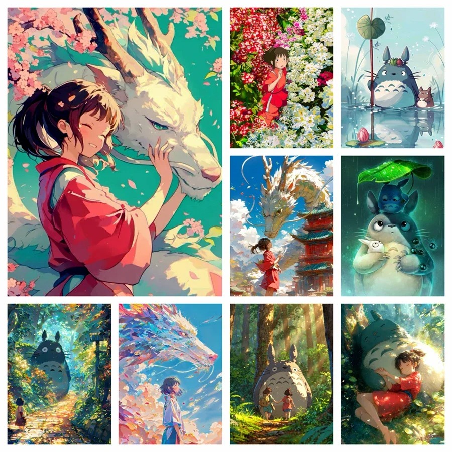 Art And Craft Numbers - DIY Oil Painting By Numbers Fantasy