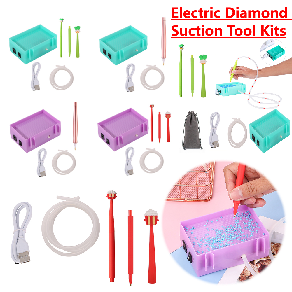 Art Craft Tools - Portable Vacuum Diamond Painting Pen Kit