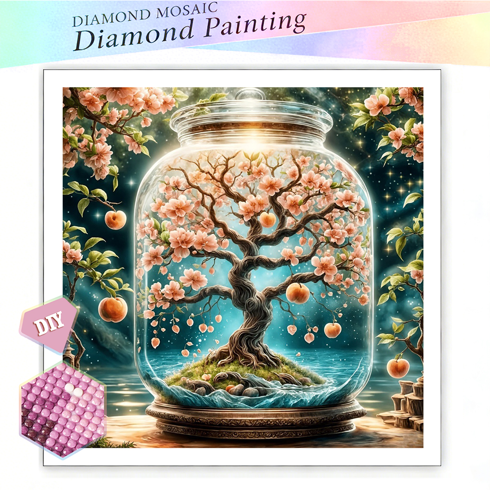 Art Craft Tree - EverShine DIY Diamond Painting Bottle Full