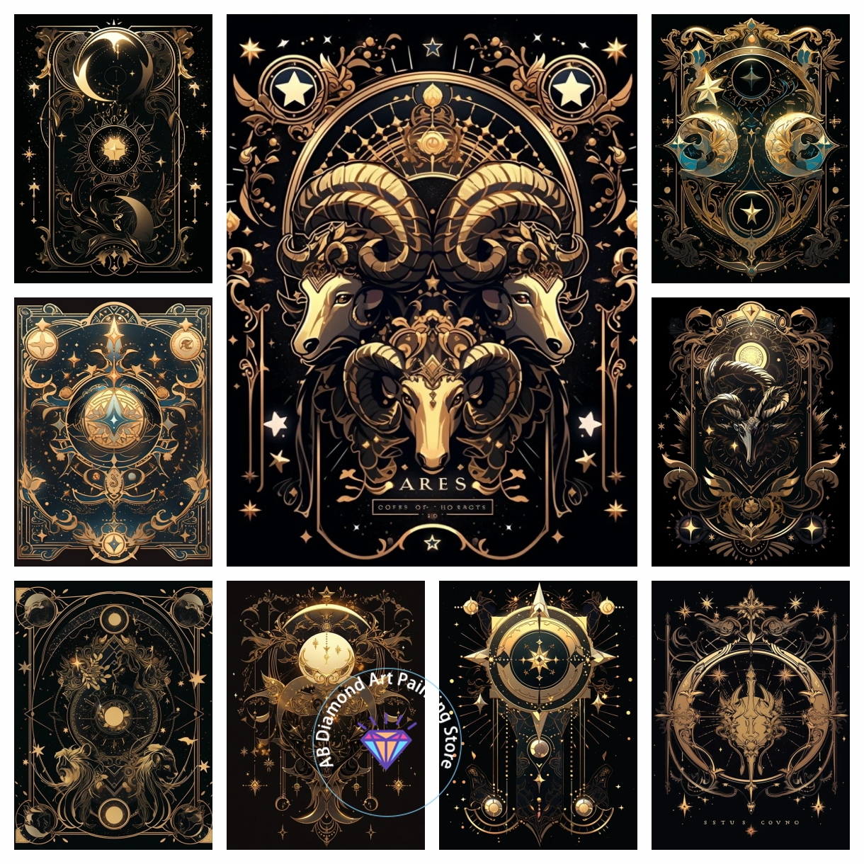 Art Craft Night - Constellation Tarot Card AB Diamond Painting