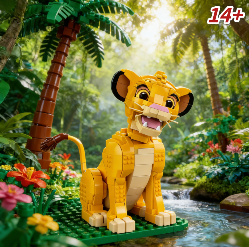 Art Craft Market - New 1445Pcs 43247 The Lion King