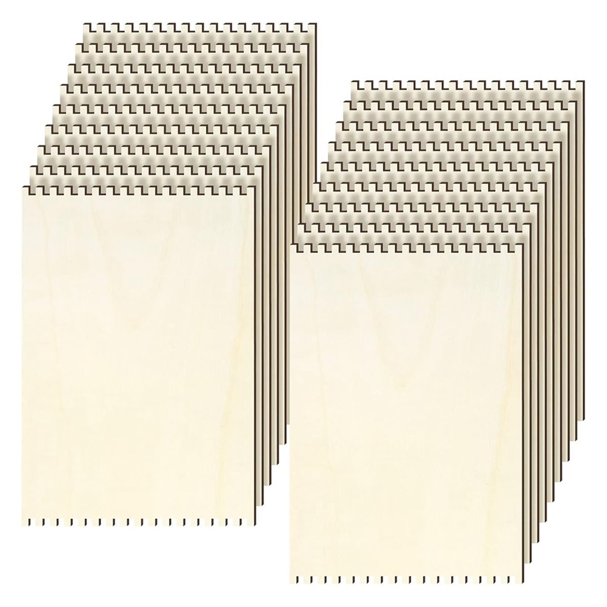 18 Pcs Beginners Wooden Notche - مراجعة Art Craft Tools وسعره