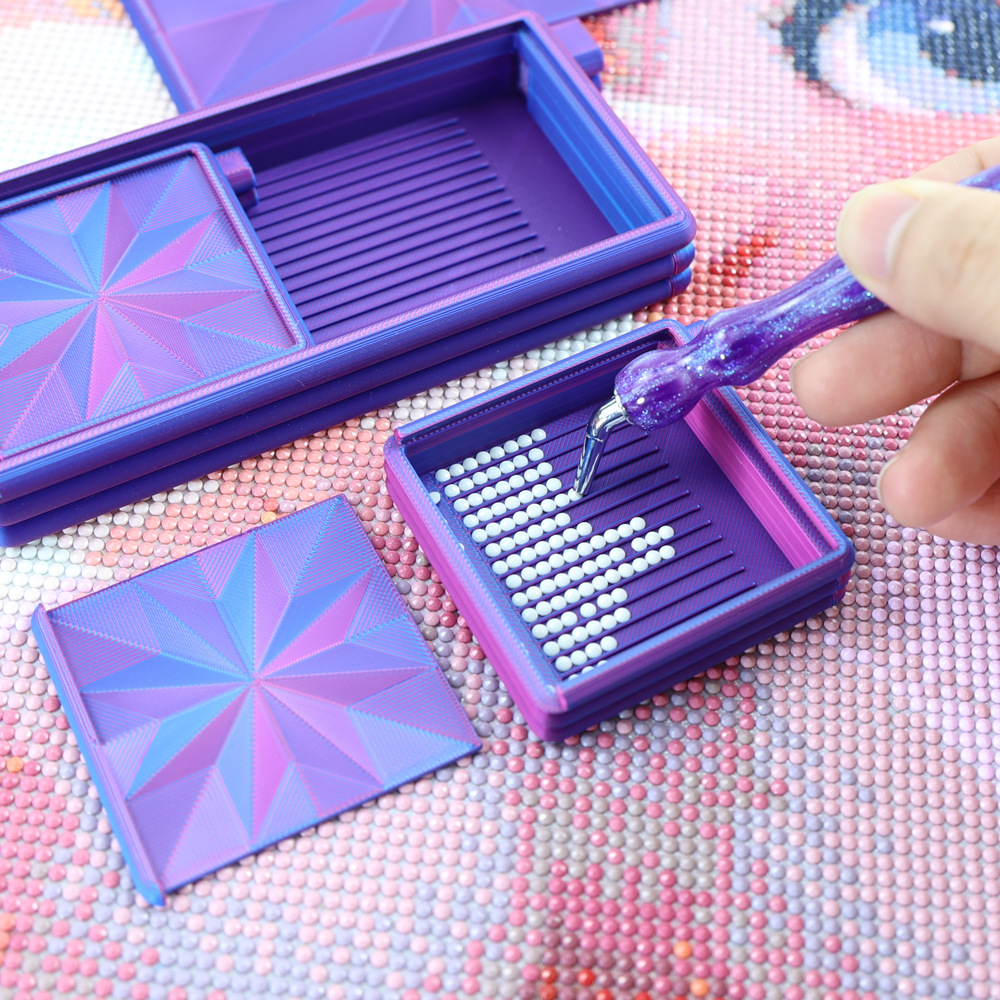 3 in 1 Gradient Color Diamond  - مراجعة Art Craft Organizer وسعره