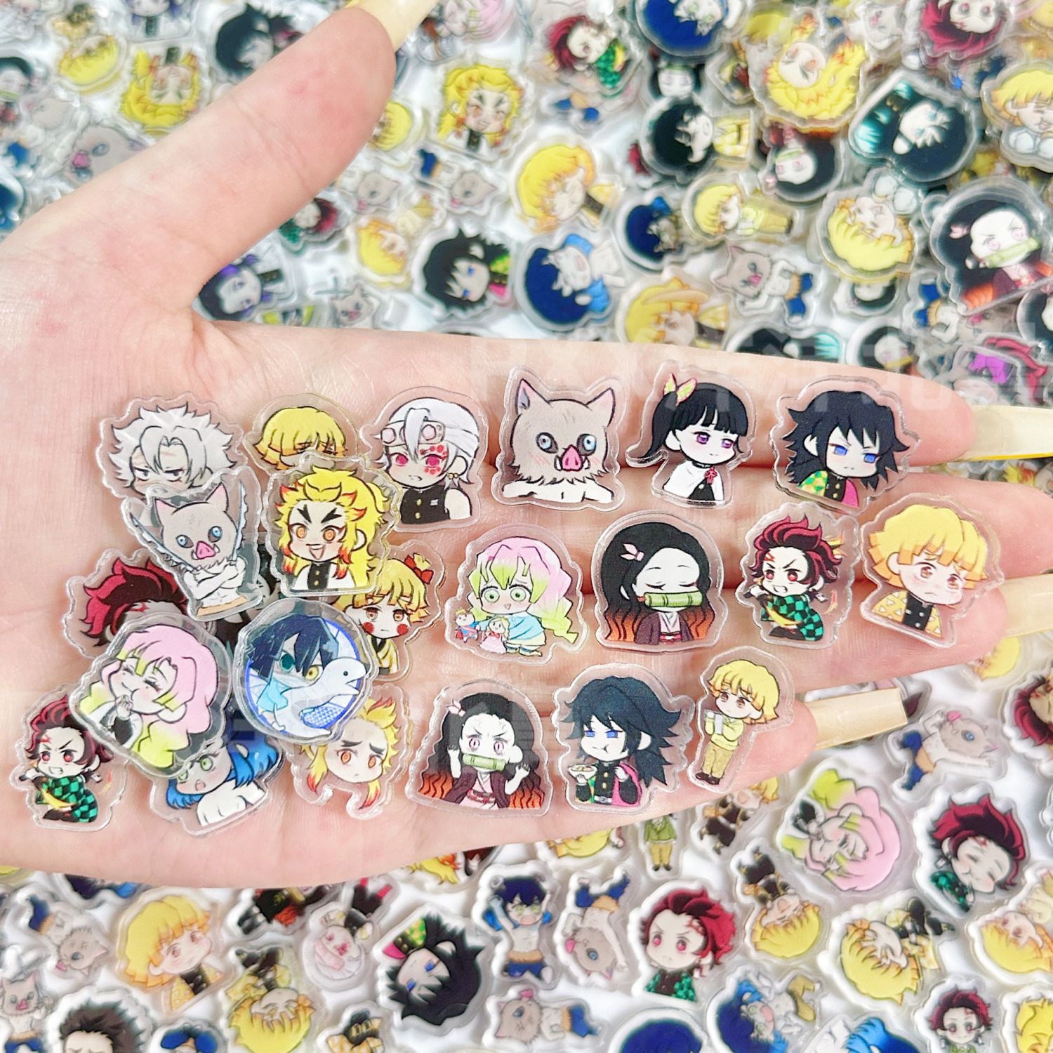 50/100Pcs 1/2cm Mini Demon Sla - مراجعة Art Craft Market وسعره
