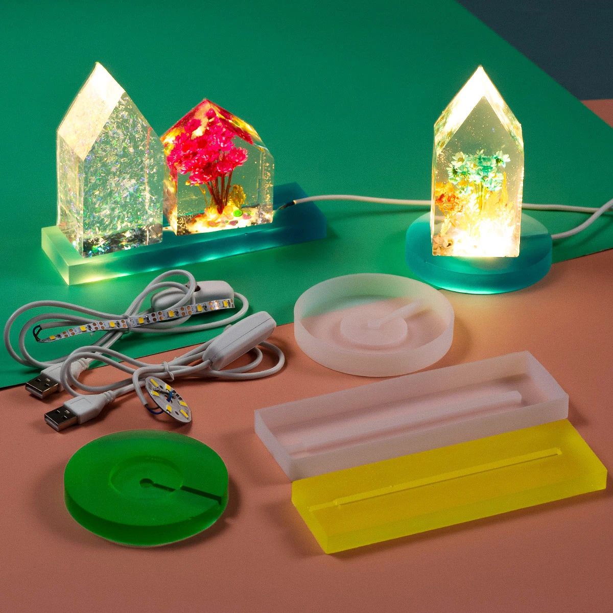 DIY Silicone Mold Resin Moldin - مراجعة Art Craft Night وسعره