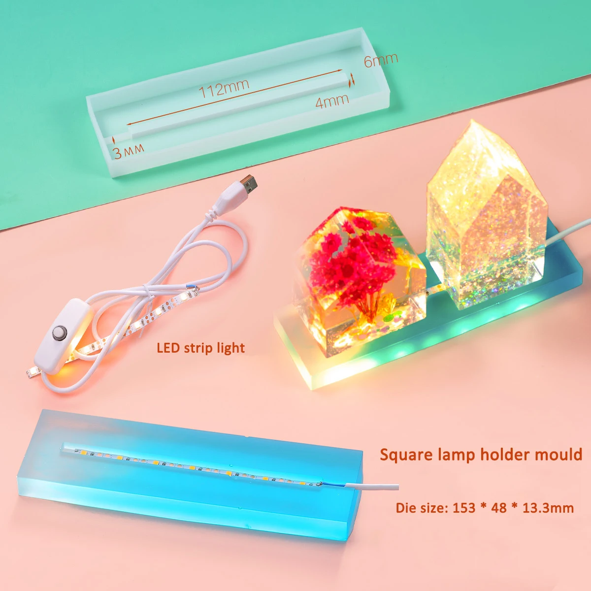 DIY Silicone Mold Resin Moldin - مراجعة Art Craft Night وسعره