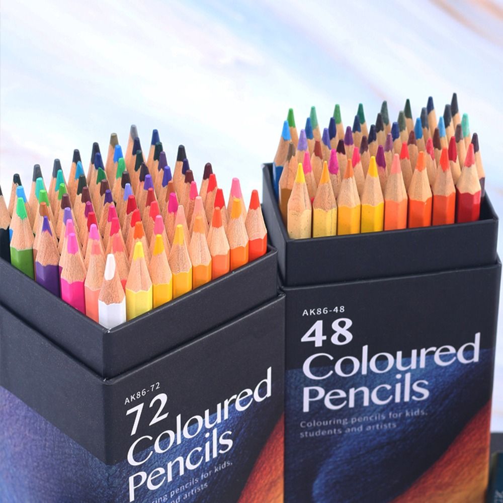 Art Tool Wooden 48/72 Colors P - مراجعة Colored Pencil Professional وسعره