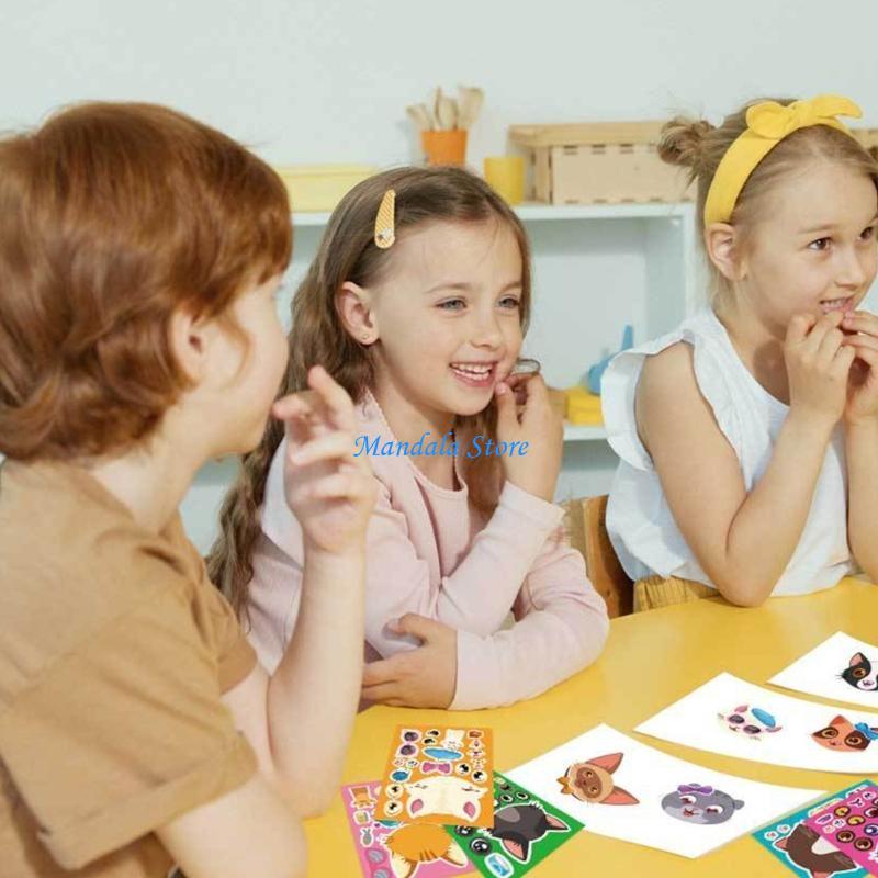 U2JC 36Pcs Cats Stickers Schoo - مراجعة Art Craft Description وسعره