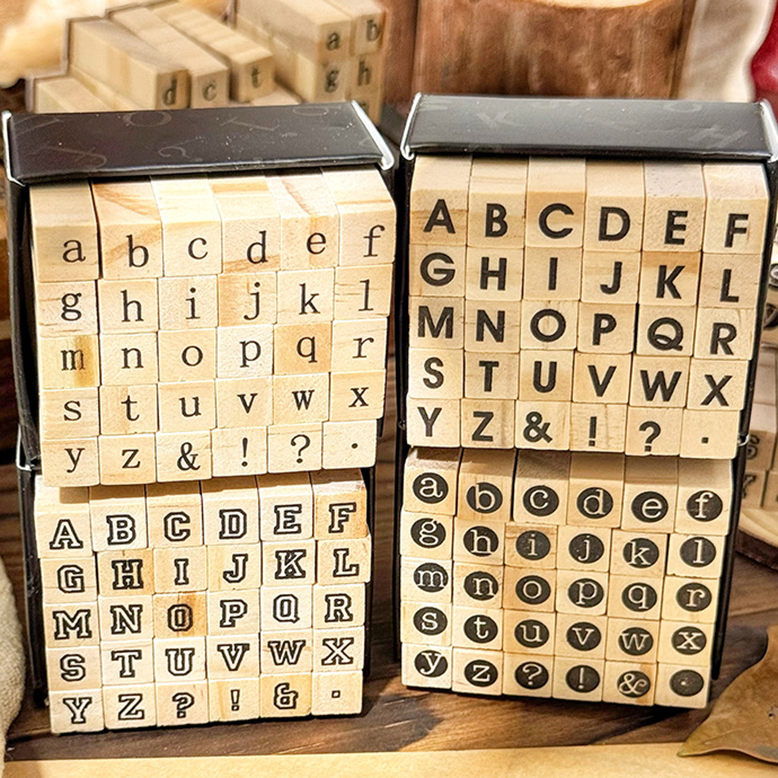 Creative Alphabet Wood Stamps  - مراجعة Art Craft Show وسعره