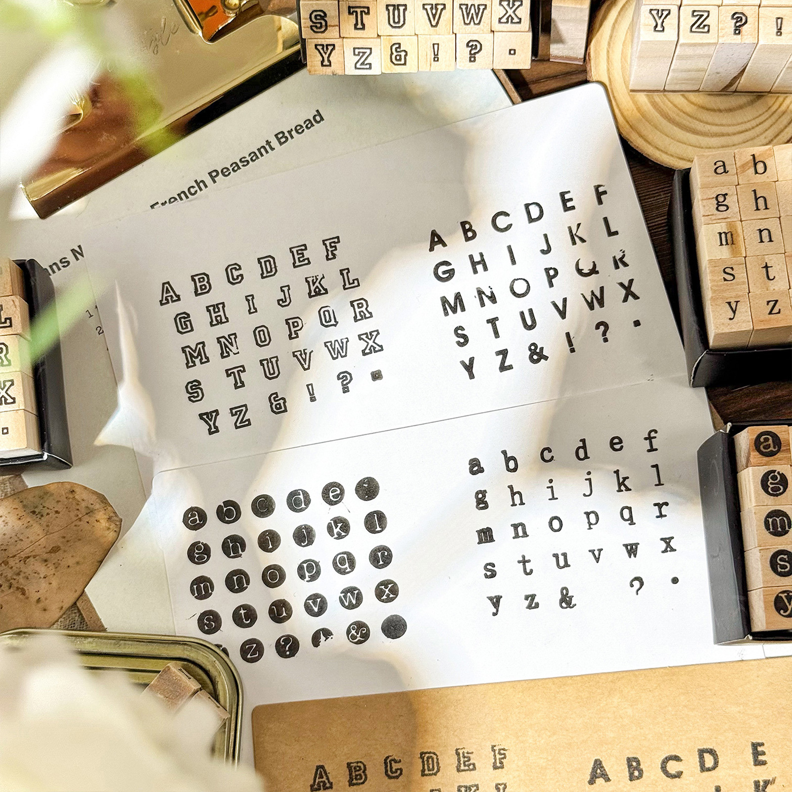Creative Alphabet Wood Stamps  - مراجعة Art Craft Show وسعره