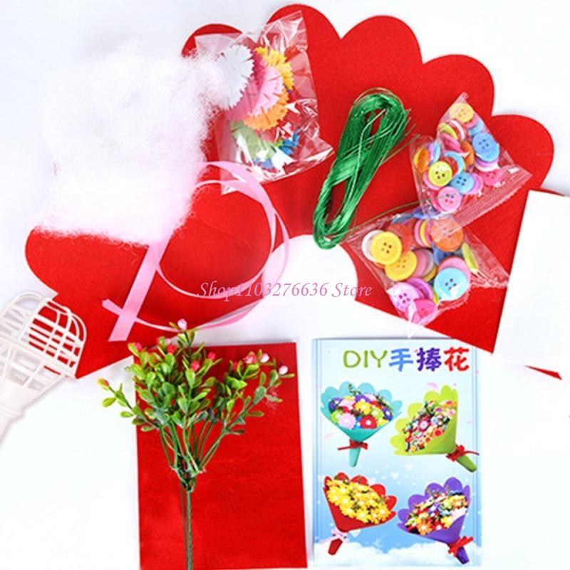 R6FD Diy Bridal Bouquet Materi - مراجعة Art And Craft For Mother'S Day وسعره
