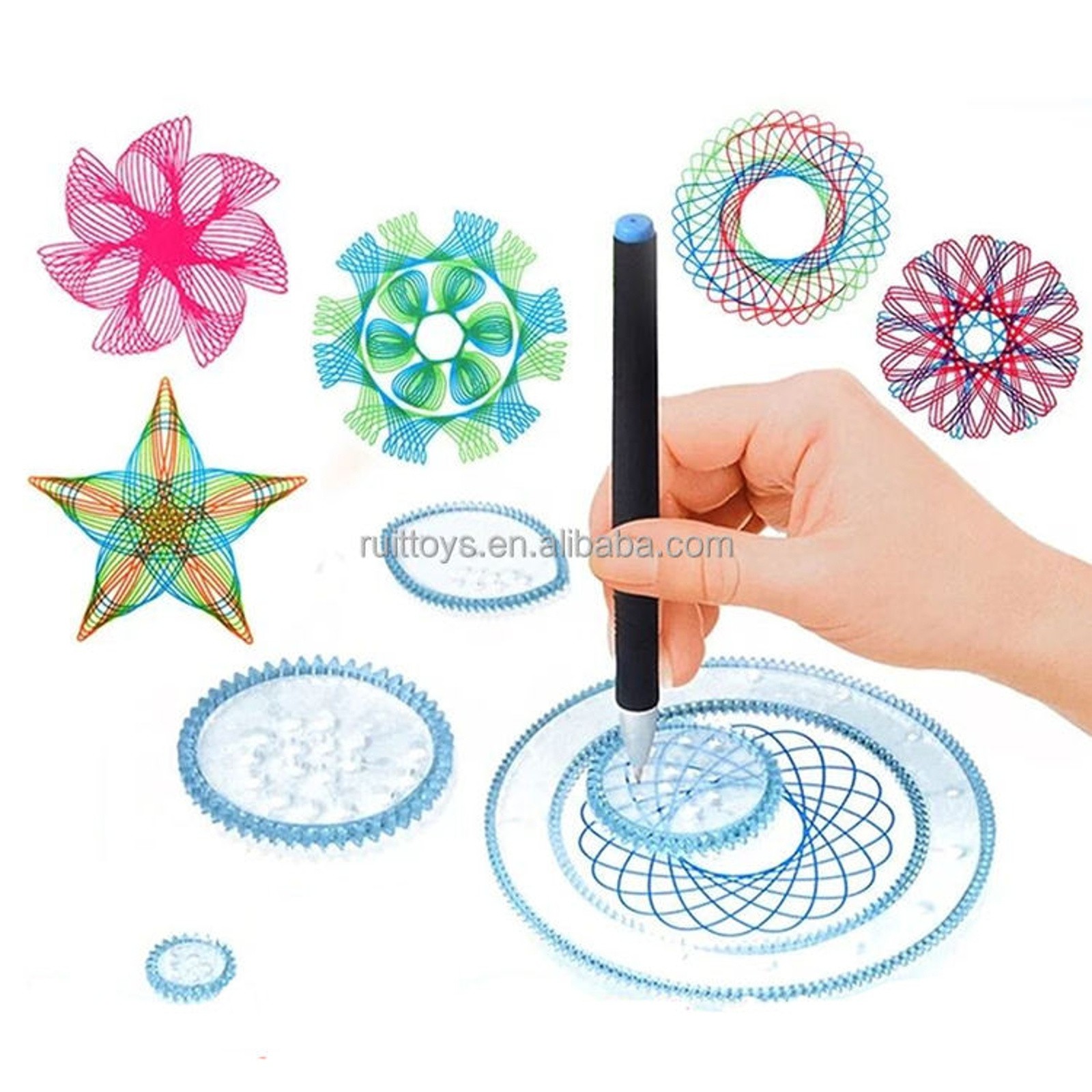 Student Geometry Drawing Stenc - مراجعة Craft Art Set وسعره