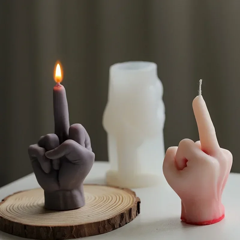 3D Middle Finger Silicone Mold - مراجعة Art Craft Gift Ideas وسعره