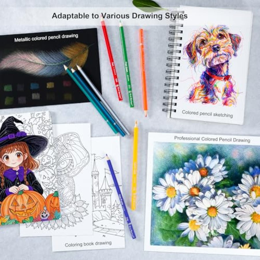 80 Colored Pencils Professiona - مراجعة Colored Pencil Professional وسعره