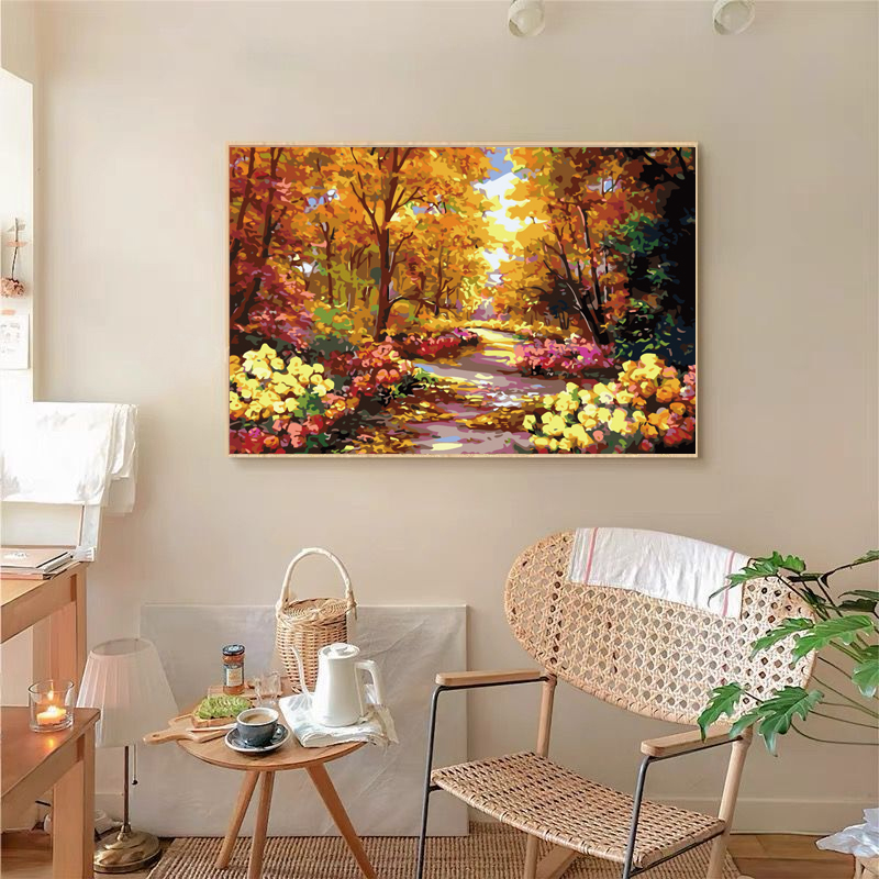 GATYZTORY DIY Painting By Numb - مراجعة Art And Craft Numbers وسعره