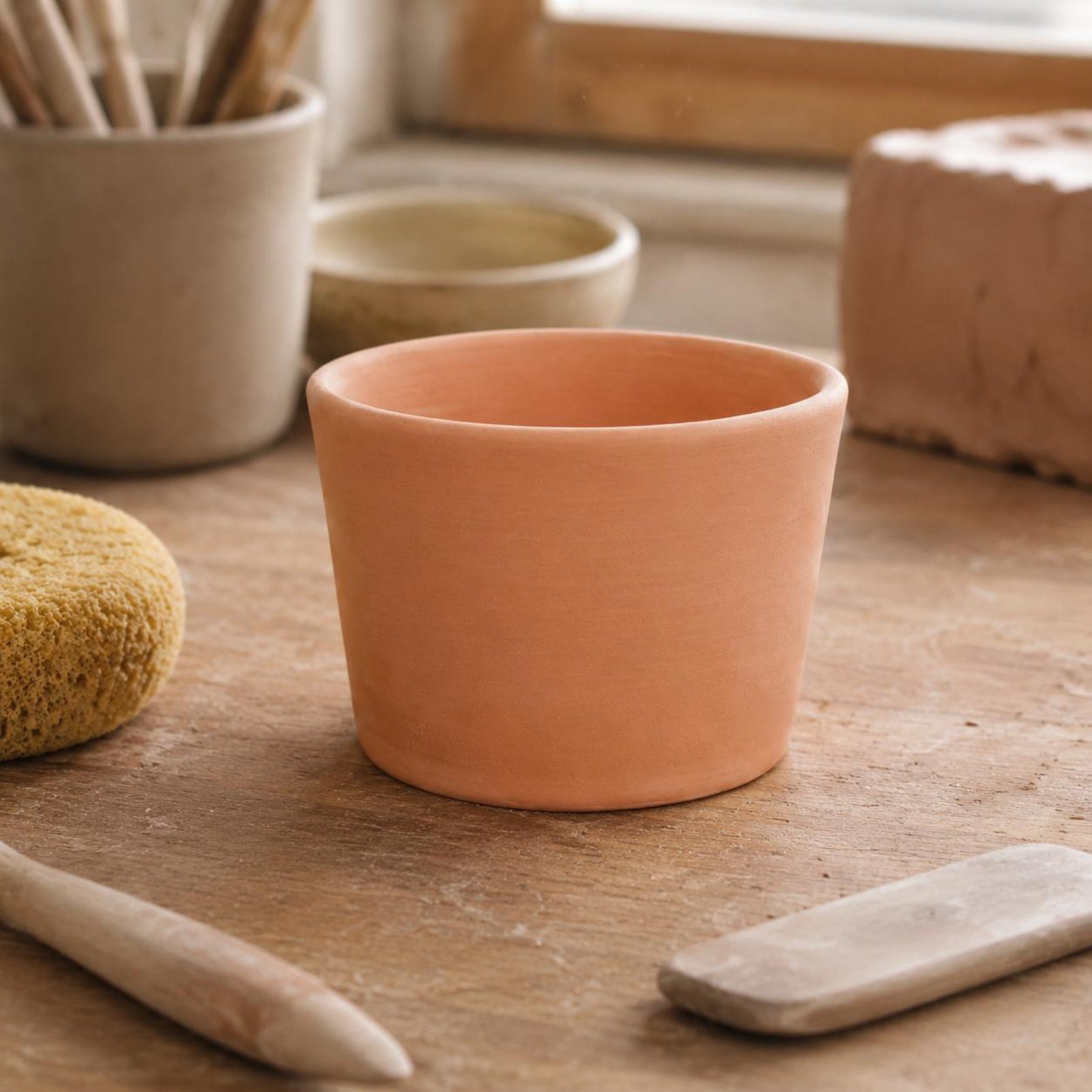 Bisque Pottery Cup Gift Idea U - مراجعة Art Craft Gift Ideas وسعره
