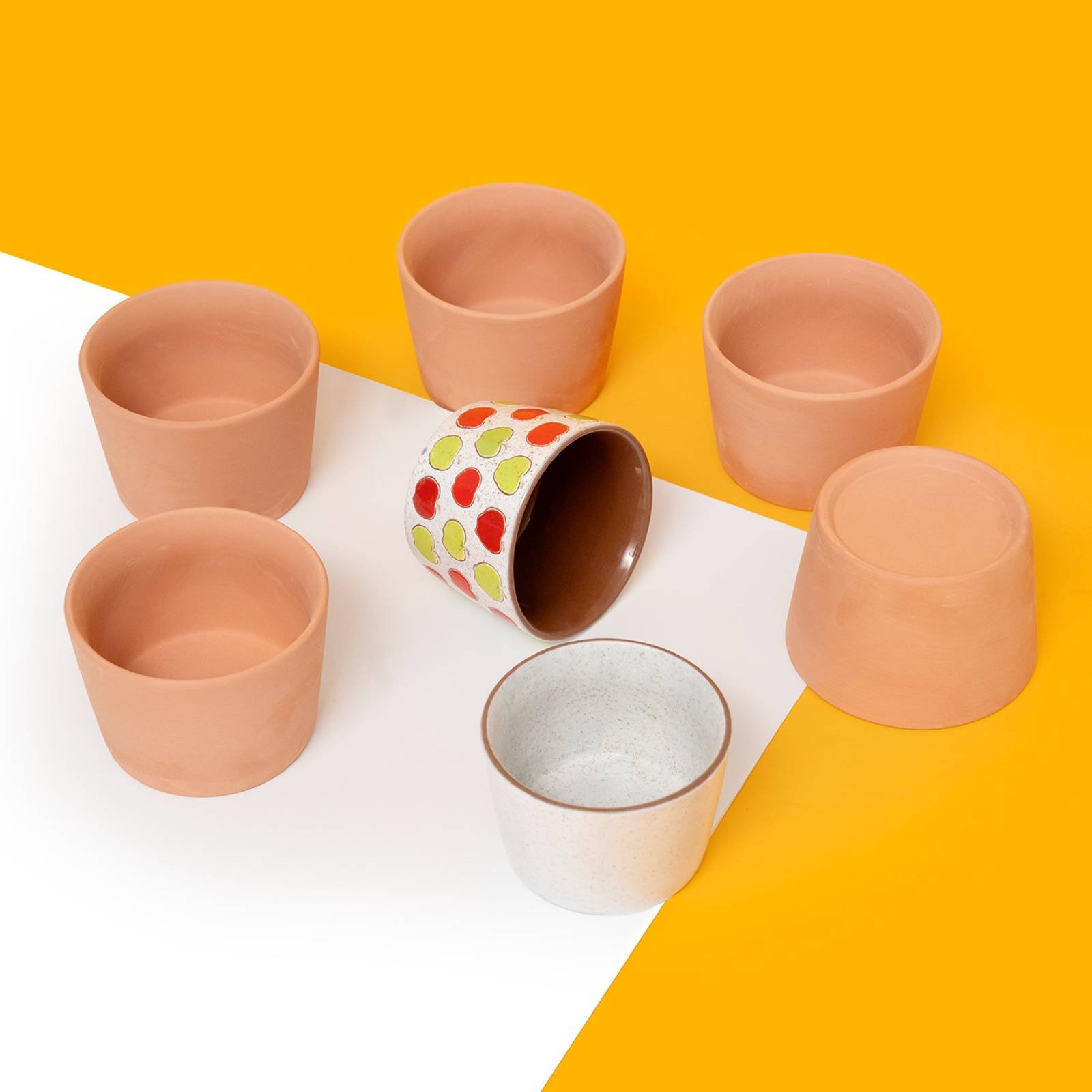 Bisque Pottery Cup Gift Idea U - مراجعة Art Craft Gift Ideas وسعره