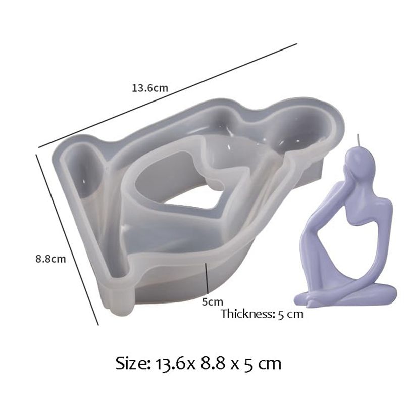 AA73 3 PCS Art Thinker Silicon - مراجعة Art Craft Description وسعره