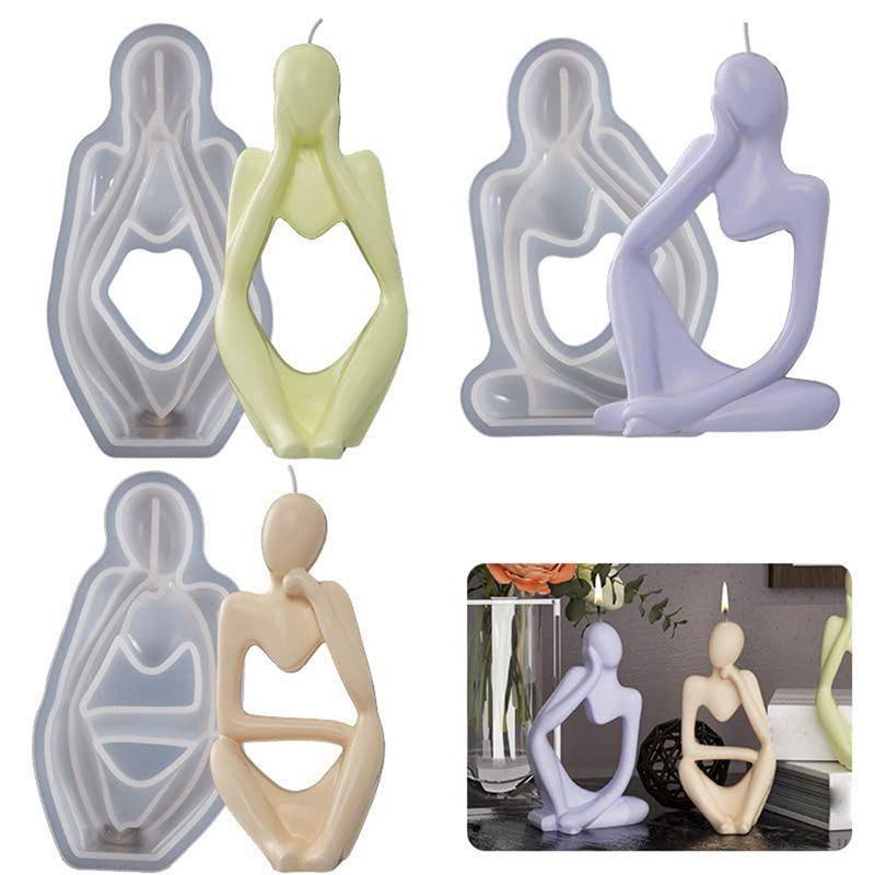 AA73 3 PCS Art Thinker Silicon - مراجعة Art Craft Description وسعره
