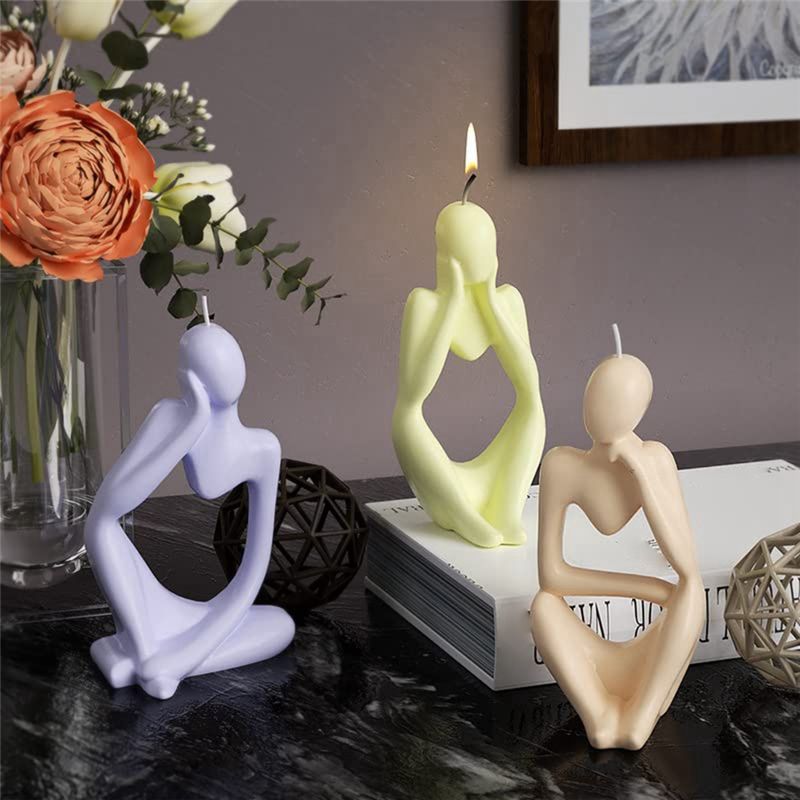 AA73 3 PCS Art Thinker Silicon - مراجعة Art Craft Description وسعره