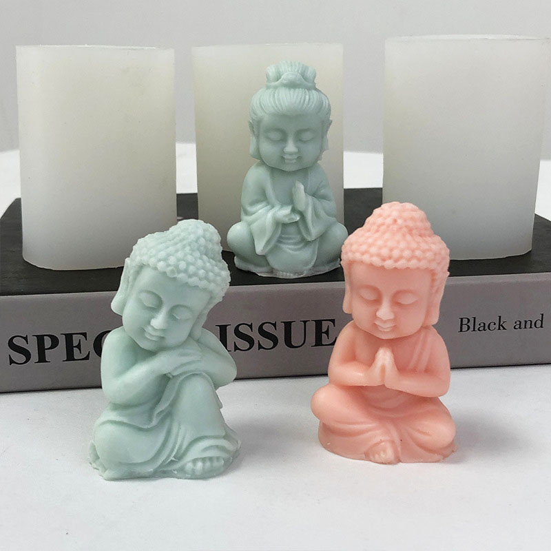 3D Little Monk Candle Silicone - مراجعة Art Craft Show وسعره
