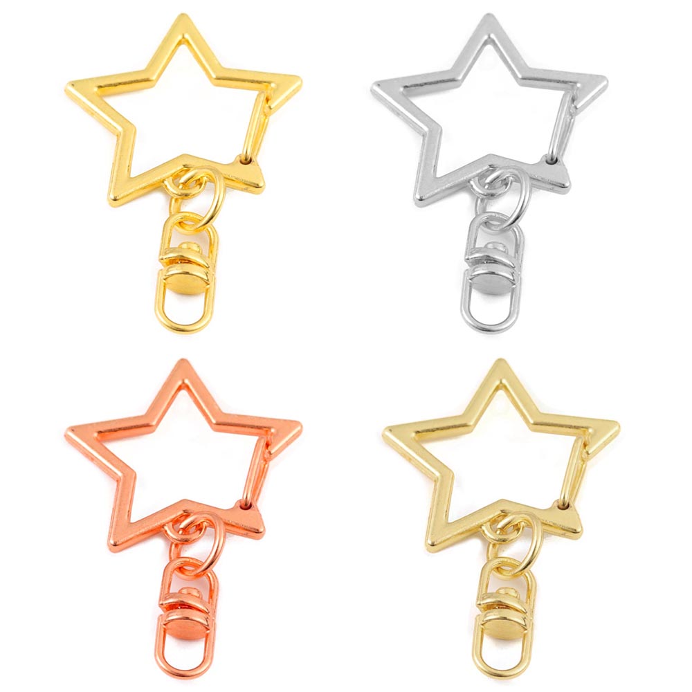 10Pcs Alloy Star Shaped Snap K - مراجعة Art Craft Market وسعره