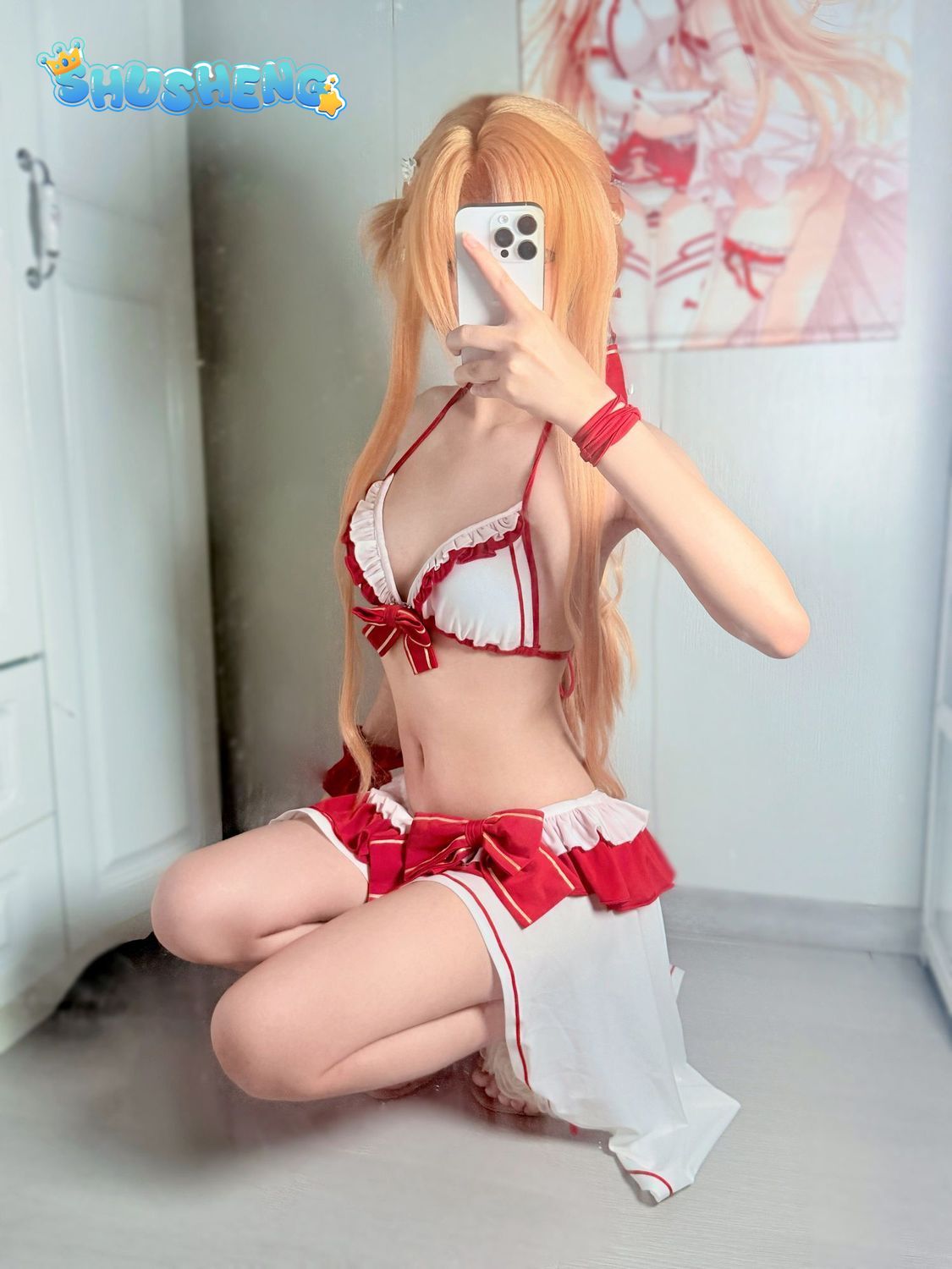 Yuuki Asuna Cosplay Costume An - مراجعة Art Craft Online وسعره
