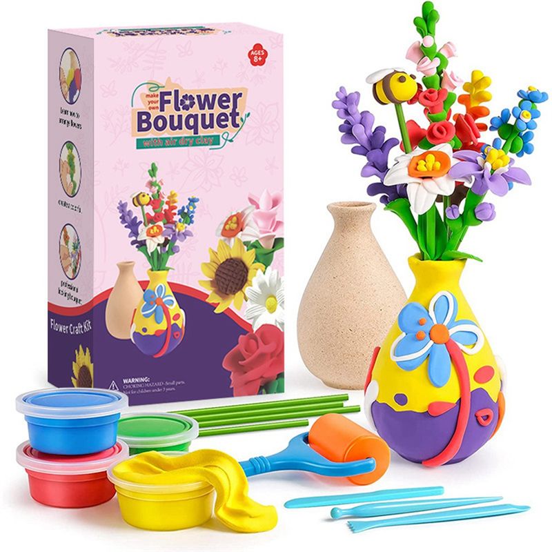 Flower Craft Kit For Kid Craft - مراجعة Art And Craft For Mother'S Day وسعره