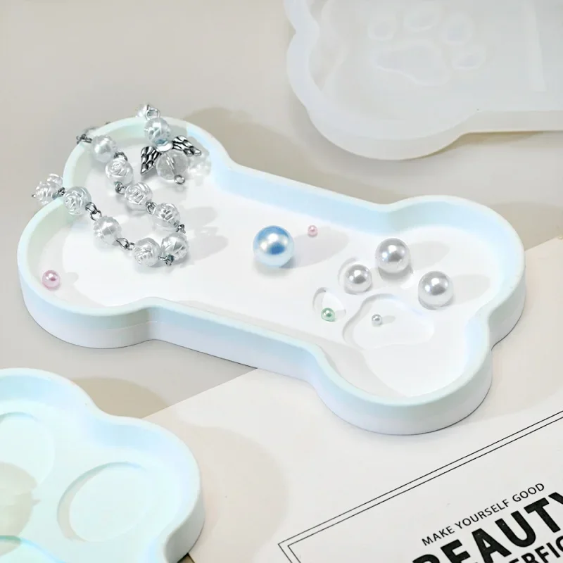 Diy Dog Bone-shaped Tray Gypsu - مراجعة Art Craft Show وسعره