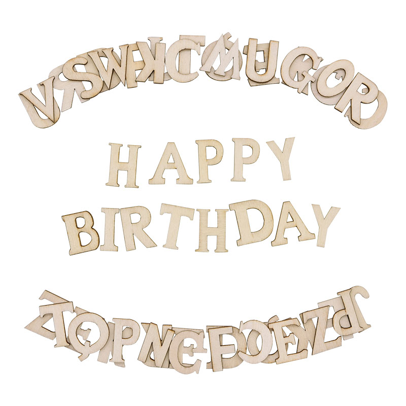 100pcs Letters Wooden Alphabet - مراجعة Art And Craft Numbers وسعره