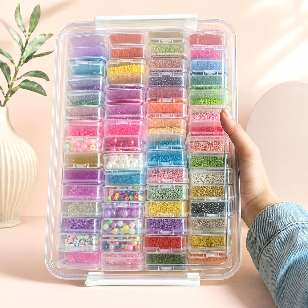 60 Slots Diamond Painting Stor - مراجعة Art Craft Organizer وسعره