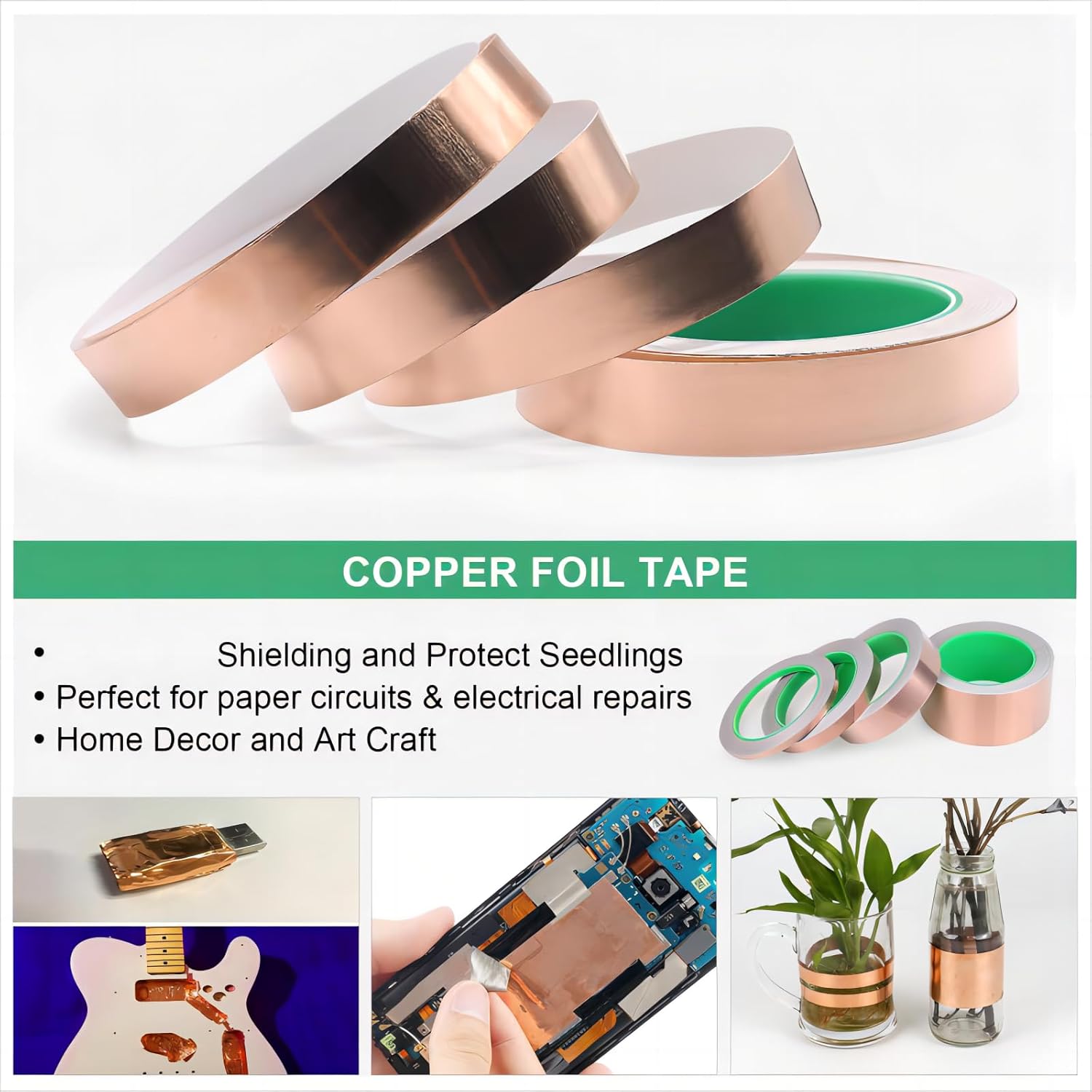 Double-Sided Copper Tape Condu - مراجعة Art Craft Market وسعره