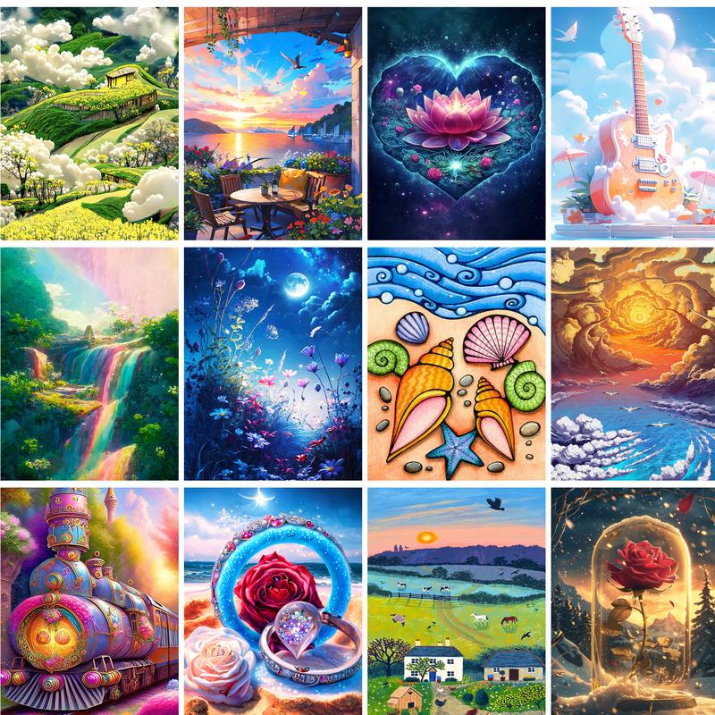GATYZTORY Painting By Numbers  - مراجعة Art Craft Gift Ideas وسعره
