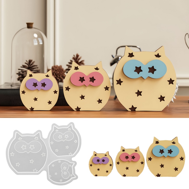 Owl Desktop Ornament Silicone  - مراجعة Art Craft Show وسعره