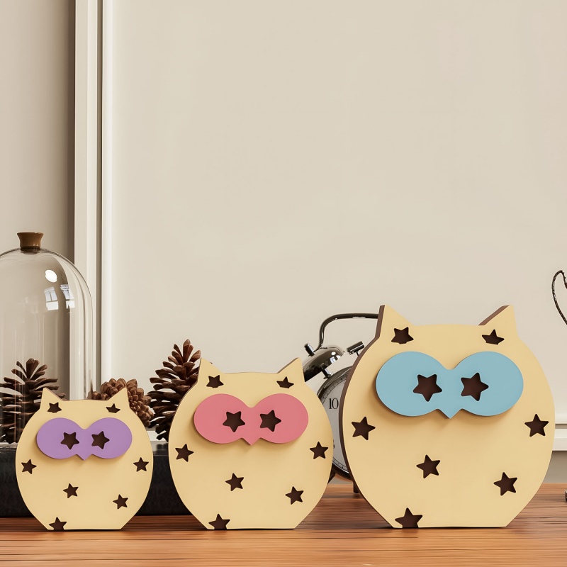 Owl Desktop Ornament Silicone  - مراجعة Art Craft Show وسعره