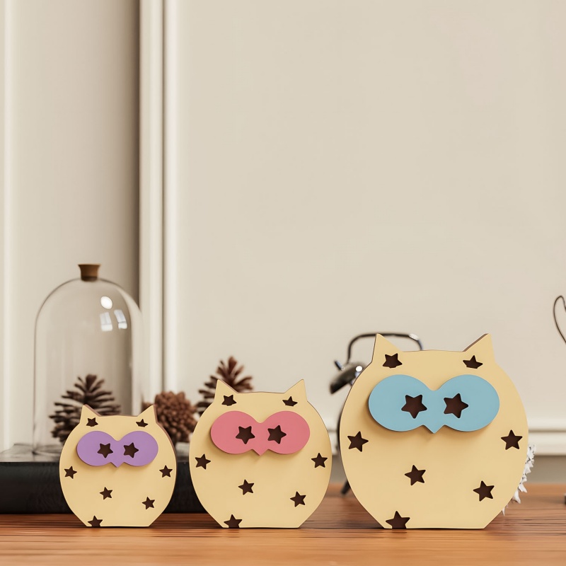 Owl Desktop Ornament Silicone  - مراجعة Art Craft Show وسعره
