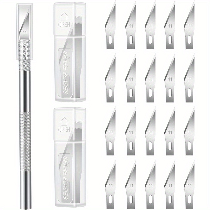Set of Craft Knives Including  - مراجعة Craft Art Set وسعره
