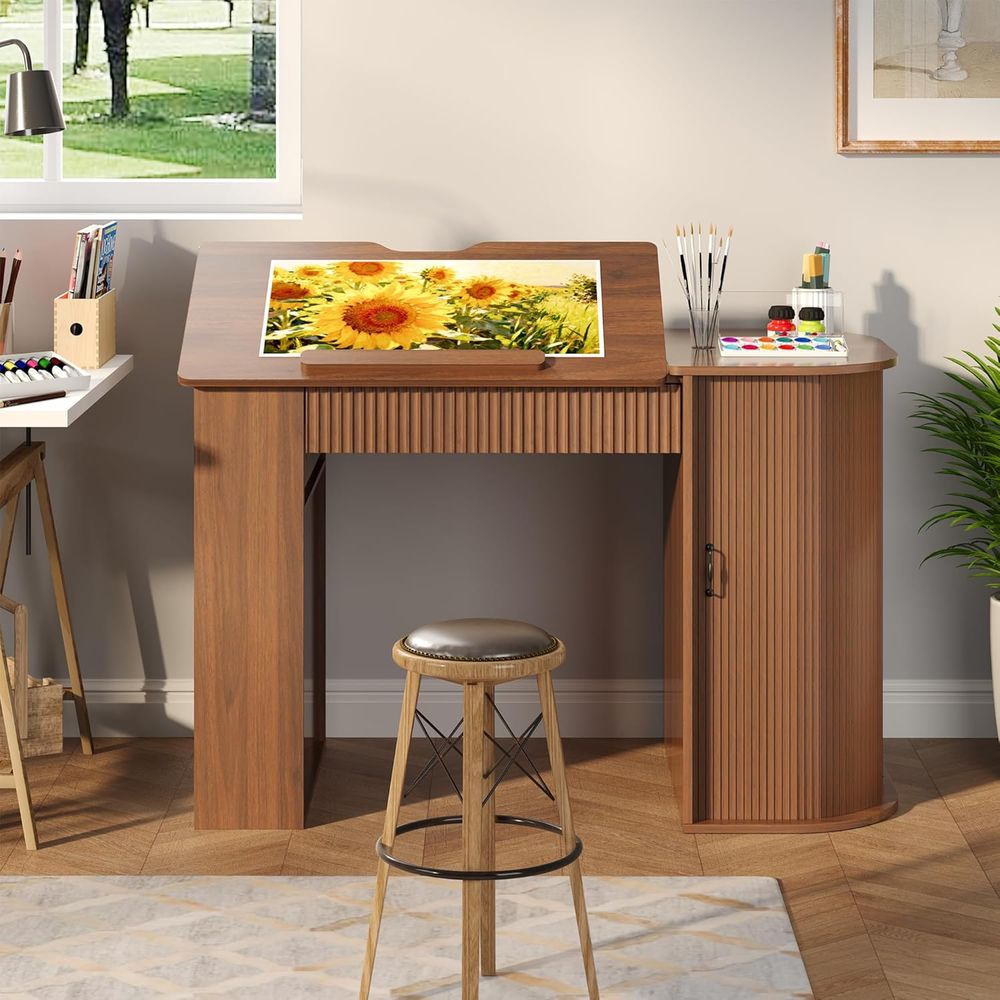 Storage Cabinet Desk with Draw - مراجعة Art & Craft Village Pondicherry وسعره