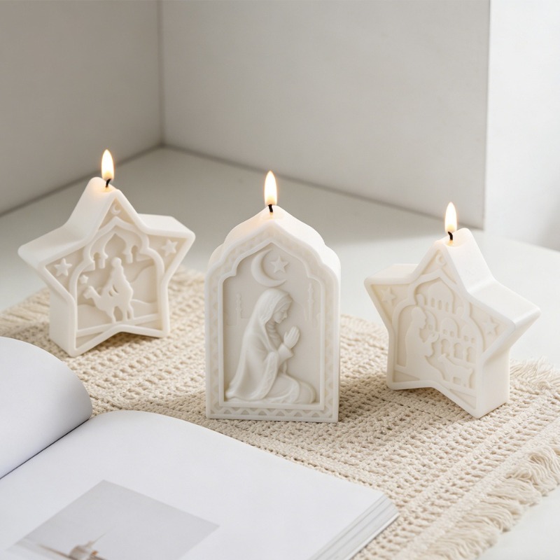 mosque candle mold soft star m - مراجعة Art Craft Show وسعره