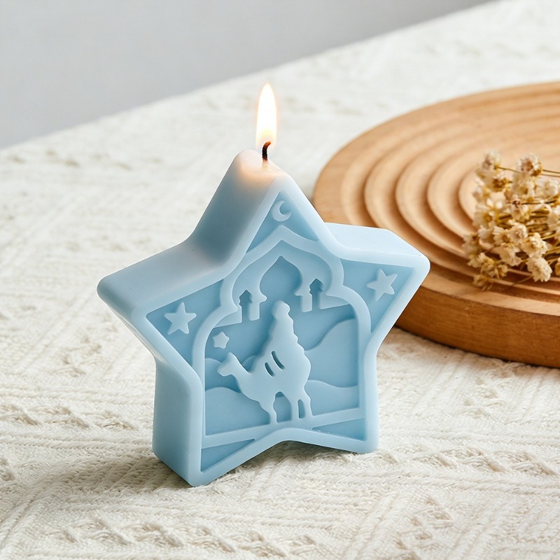mosque candle mold soft star m - مراجعة Art Craft Show وسعره