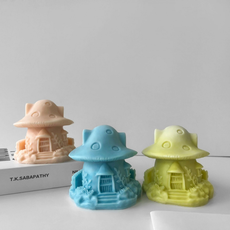3D Mushroom House Silicone Mol - مراجعة Art Craft Show وسعره
