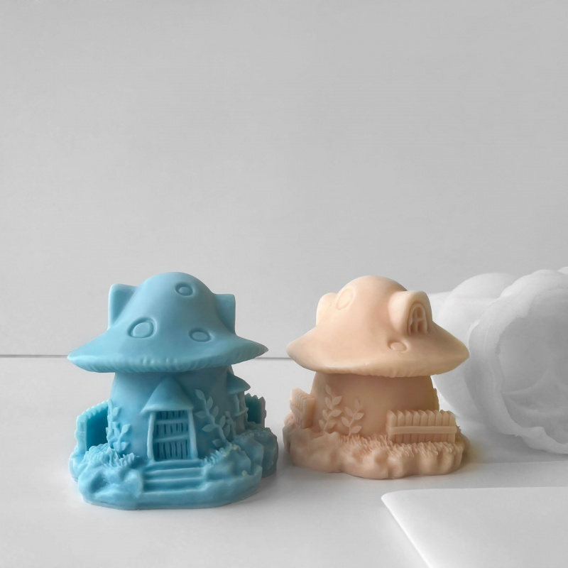 3D Mushroom House Silicone Mol - مراجعة Art Craft Show وسعره