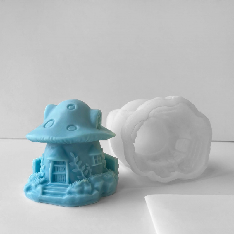 3D Mushroom House Silicone Mol - مراجعة Art Craft Show وسعره