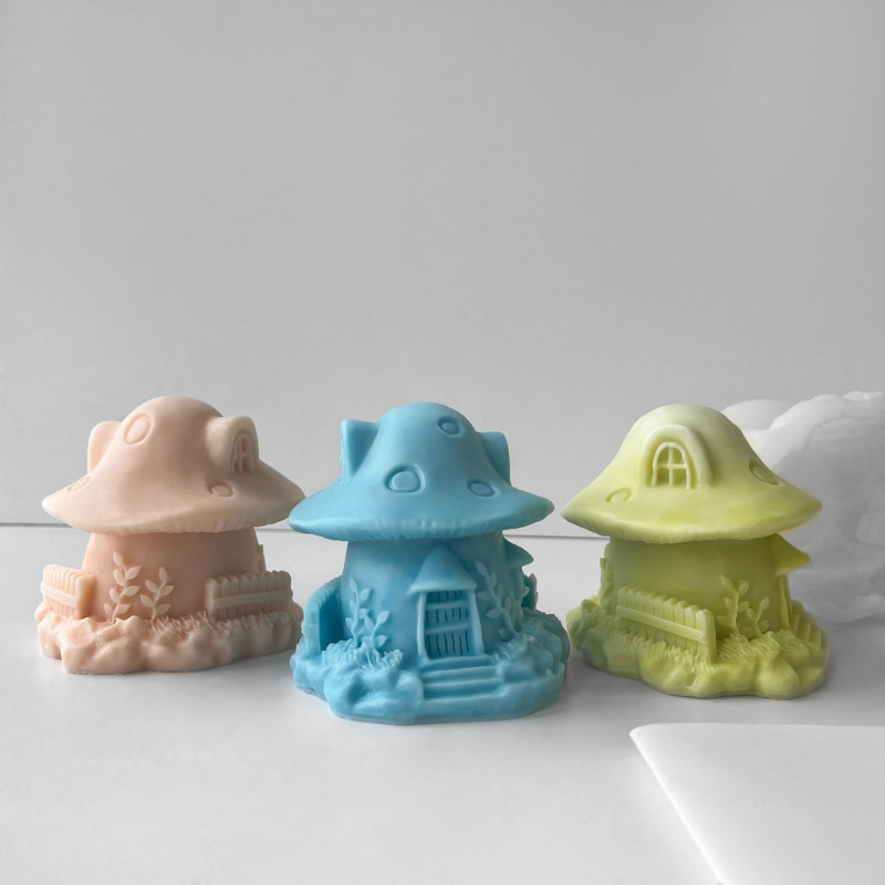 3D Mushroom House Silicone Mol - مراجعة Art Craft Show وسعره