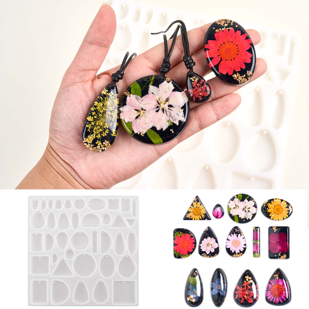 Time Stone Pendant Silicone Mo - مراجعة Art Craft Show وسعره