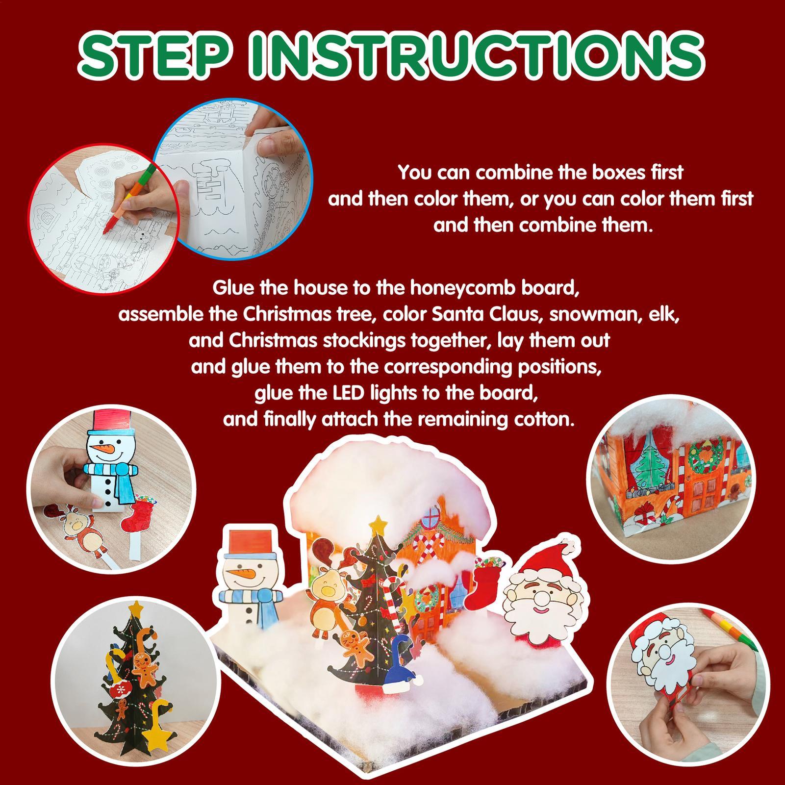 Kids Christmas Craft Kits Educ - مراجعة Art Craft Tree وسعره