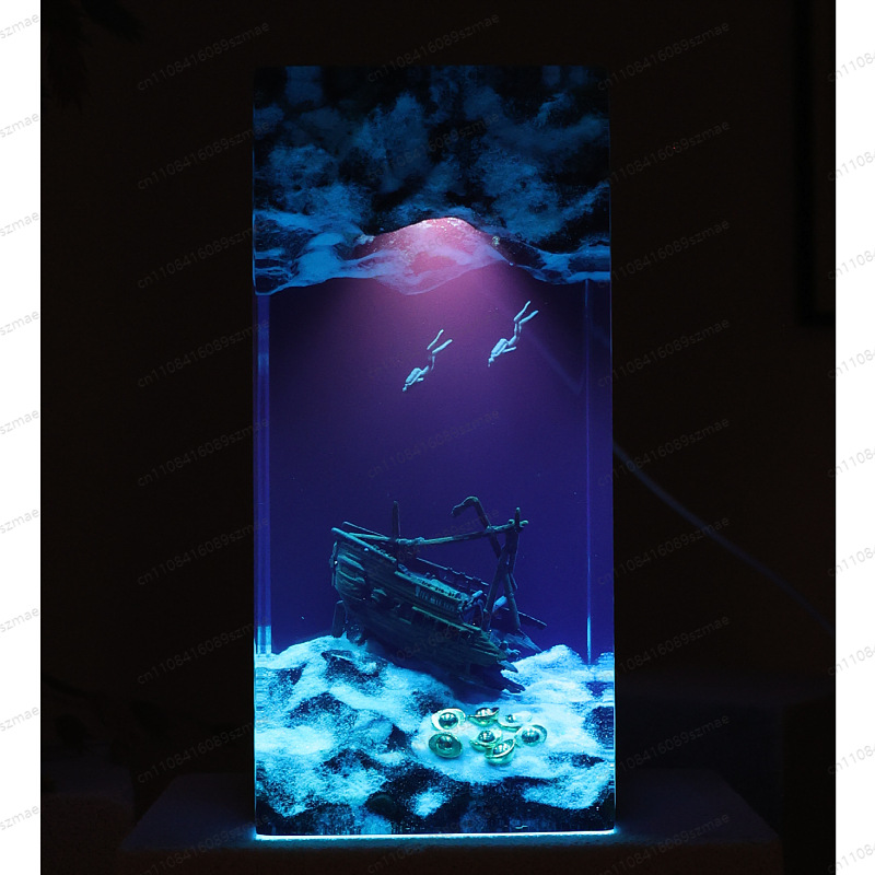 Resin Diver Sculpture Ocean St - مراجعة Art Craft Night وسعره