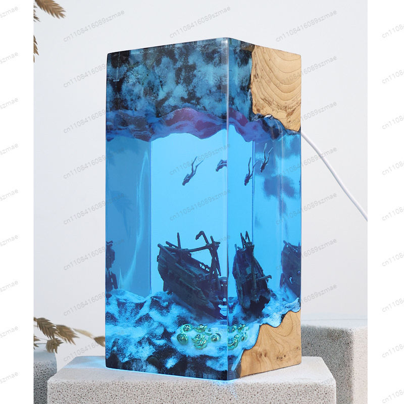 Resin Diver Sculpture Ocean St - مراجعة Art Craft Night وسعره